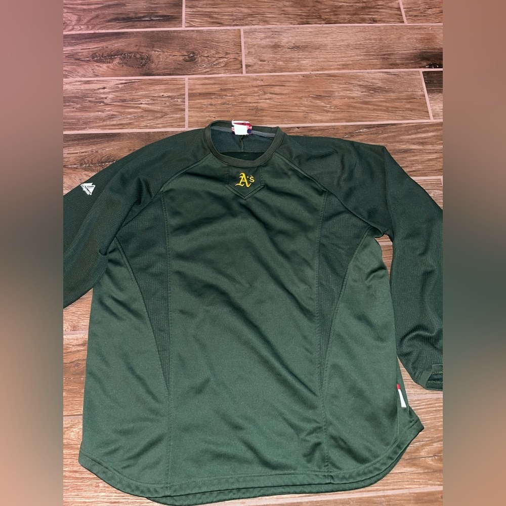 Green Long Sleeve Men's Shirt
